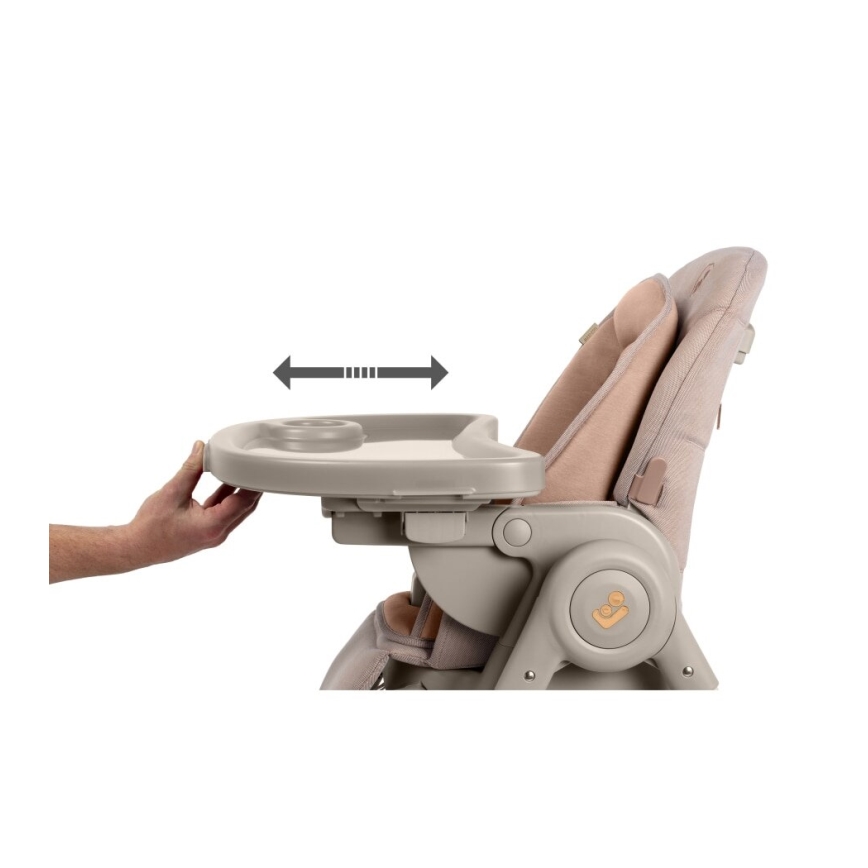 Maxi-Cosi - Chaise haute enfant MINLA PLUS beige/rose