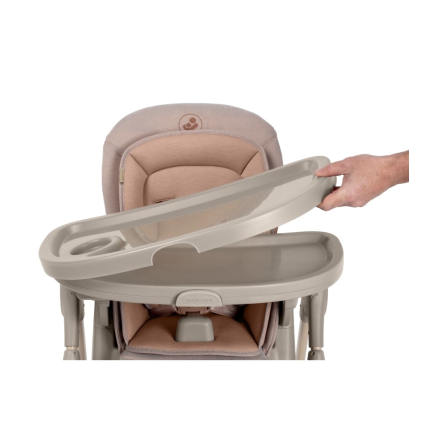 Maxi-Cosi - Chaise haute enfant MINLA PLUS beige/rose