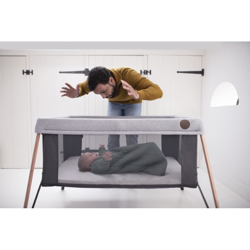 Maxi-Cosi - Lit de voyage pour bébé IRIS noir/gris