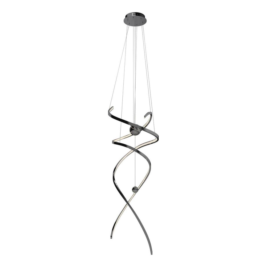 MAXLIGHT P0500D - Suspension filaire à intensité variable RITZ LED/100W/230V d. 60 cm CRI 90 noir