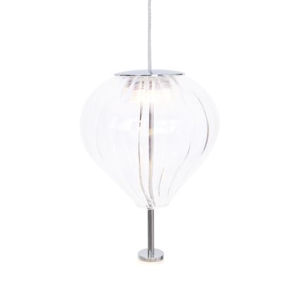MAXLIGHT P0527 - Suspension filaire PALLONCINI 2xLED/3W/230V d. 12 cm transparent