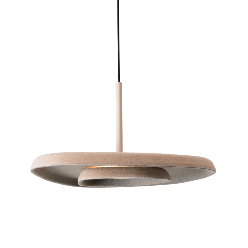 MAXLIGHT P0561 - Suspension filaire DEUX LED/5W/230V beige/gris