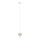 MAXLIGHT P0575 - Suspension filaire PALLONCINI 2xLED/3W/230V d. 12 cm beige