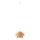 MAXLIGHT P0578 - Suspension filaire AMALFI 1xE27/15W/230V d. 45 cm beige