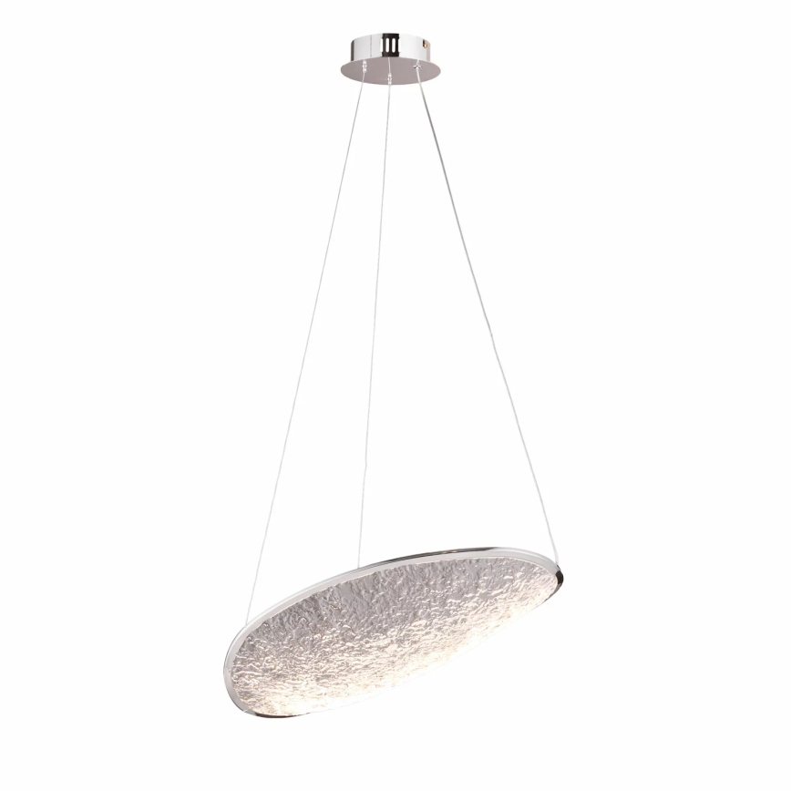 MAXLIGHT P0636D - Suspension LED sur câble EMPIRE LED/17W/230V chrome brillant