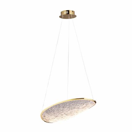 MAXLIGHT P0637D - Suspension sur câble EMPIRE LED/17W/230V, finition dorée