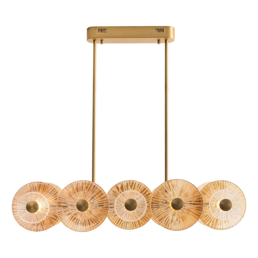 MAXLIGHT P0643 - Suspension LED sur tige ALLURE LED/51W/230V dorée