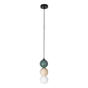 MAXLIGHT P0665 - Suspension sur câble ALICE 1xG9/7W/230V Ø 10 cm noire