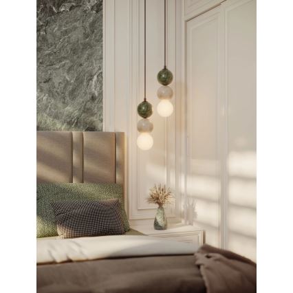 MAXLIGHT P0665 - Suspension sur câble ALICE 1xG9/7W/230V Ø 10 cm noire