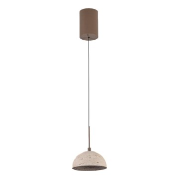 MAXLIGHT P0666 - Suspension LED sur câble CUCCINA LED/57W/230V Ø 15 cm beige