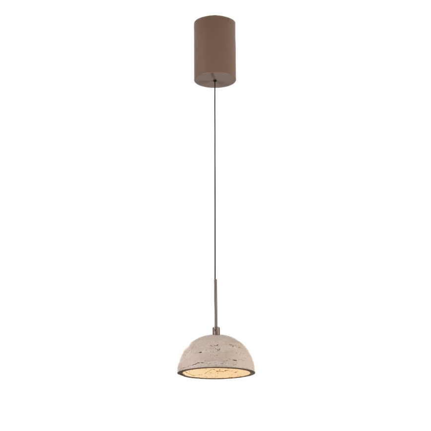 MAXLIGHT P0666 - Suspension LED sur câble CUCCINA LED/57W/230V Ø 15 cm beige