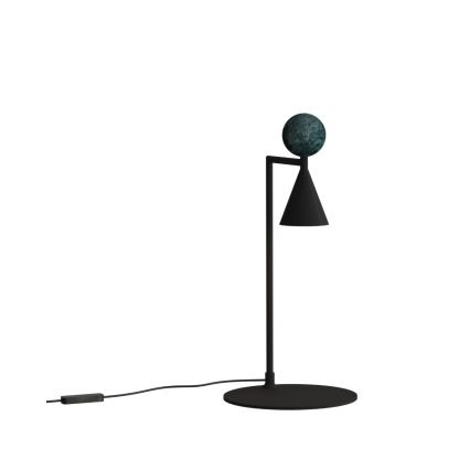 MAXLIGHT T0069 - Lampe de bureau LED BINGO LED/12W/230V CRI 92 noire/verte