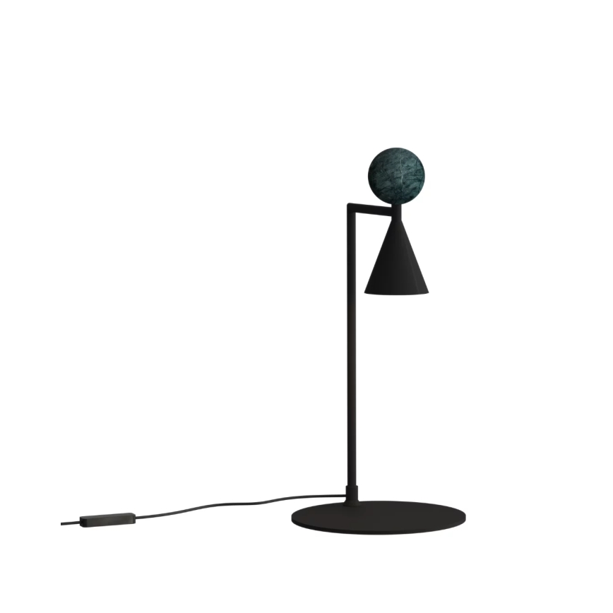 MAXLIGHT T0069 - Lampe de bureau LED BINGO LED/12W/230V CRI 92 noire/verte