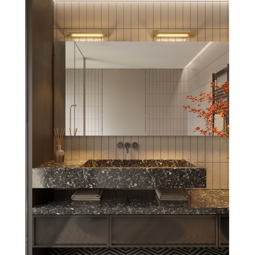 MAXLIGHT W0306 - Applique murale salle de bain FLINK LED/12W/230V 45 cm IP44 blanc