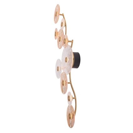 MAXLIGHT W0354 - Applique murale ALLURE 10xLED/4,3W/230V doré
