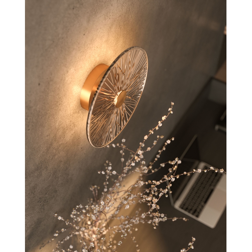 MAXLIGHT W0355 - Applique murale ALLURE LED/5W/230V d. 28 cm doré