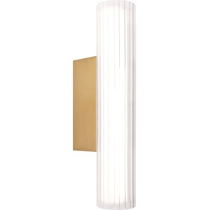 MAXLIGHT W0364 - Applique murale salle de bain FAYETTE LED/6W/230V 31 cm IP44 doré