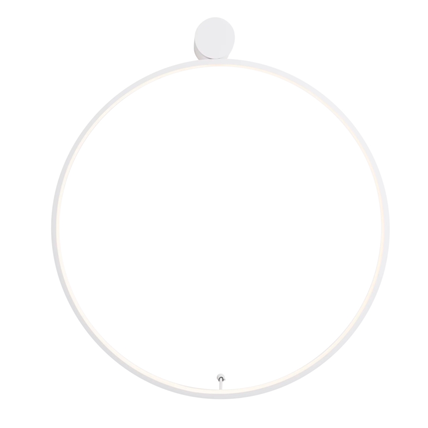 MAXLIGHT W0434 - Plafonnier LED pour salle de bains VISUAL LED/22W/230V Ø 60 cm IP44 blanc