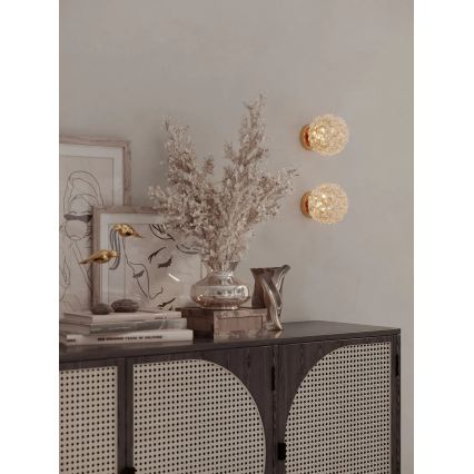 MAXLIGHT W0443 - Applique murale RITA 1xG9/5W/230V dorée
