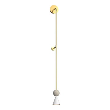 MAXLIGHT W0449 - Applique murale BINGO LED/8W/230V CRI 92 dorée/beige
