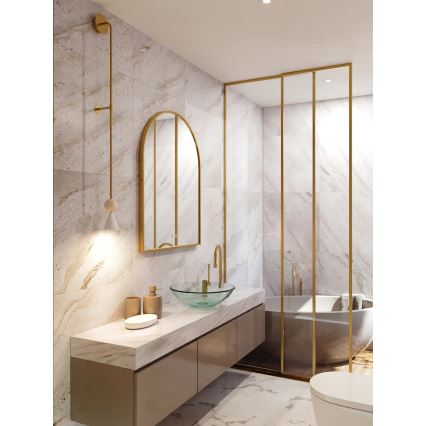 MAXLIGHT W0449 - Applique murale BINGO LED/8W/230V CRI 92 dorée/beige
