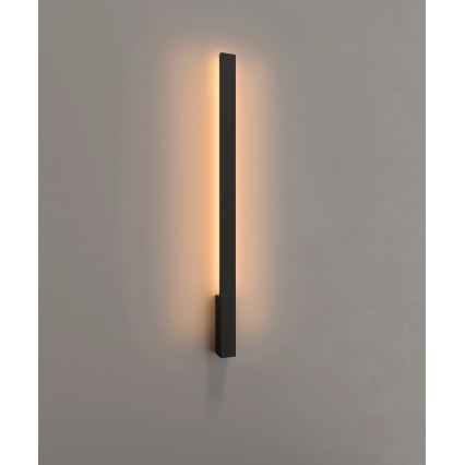 MAXLIGHT W0459 - Applique murale d'extérieur KAPRUN LED/12W/230V IRC 93 IP65 noire