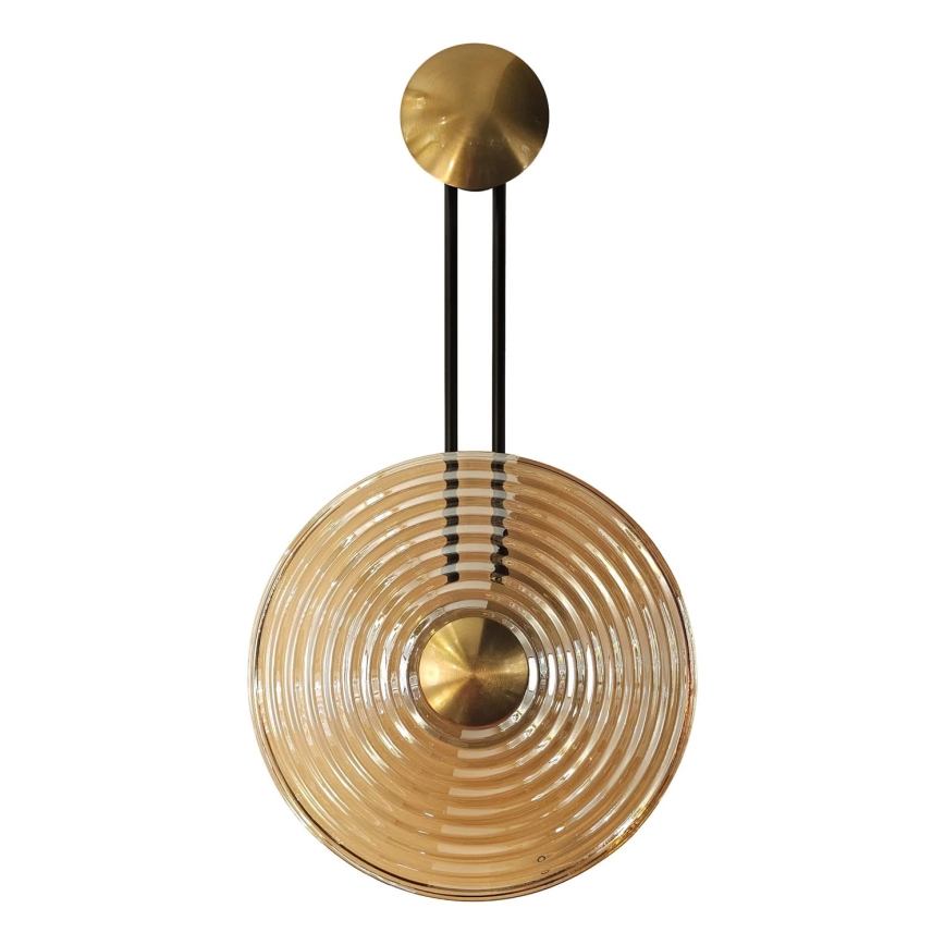 MAXLIGHT W0473 - Applique murale LED SING LED/8W/230V doré/beige fumé