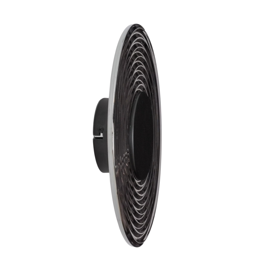 MAXLIGHT W0474 - Applique murale LED LEONARDO LED/8W/230V noir/noir fumé