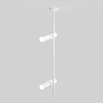 Maytoni C021CL-02W - Suspension avec tige ELTI 2xGU10/50W/230V blanc