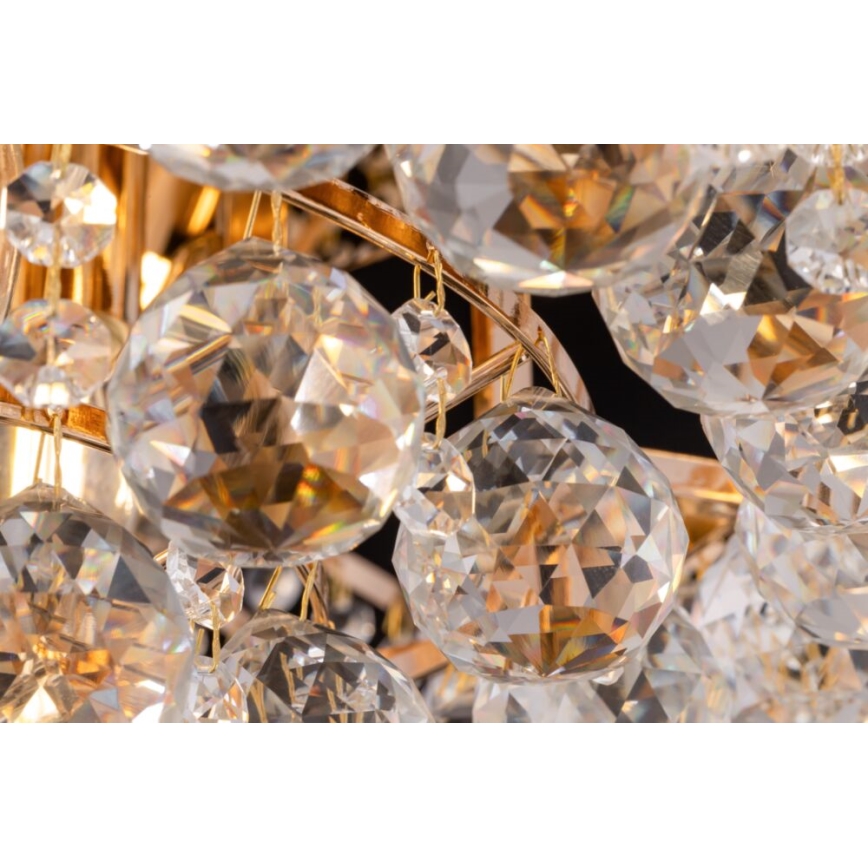 Maytoni DIA120-06-G - Plafonnier KAROLINA 6xE14/40W/230V