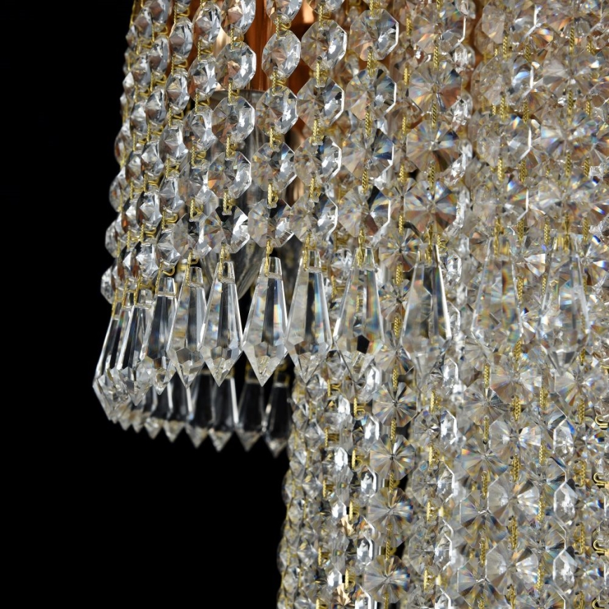 Maytoni DIA522-CL-12-G - Plafonnier CASCADE 12xE14/60W/230V