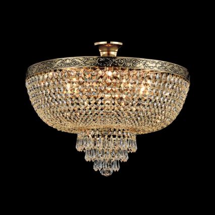 Maytoni DIA890-CL-06-G - Plafonnier PALACE 6xE27/60W/230V