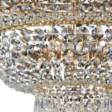 Maytoni DIA891-CL-14-G - Plafonnier PALACE 14xE27/60W/230V