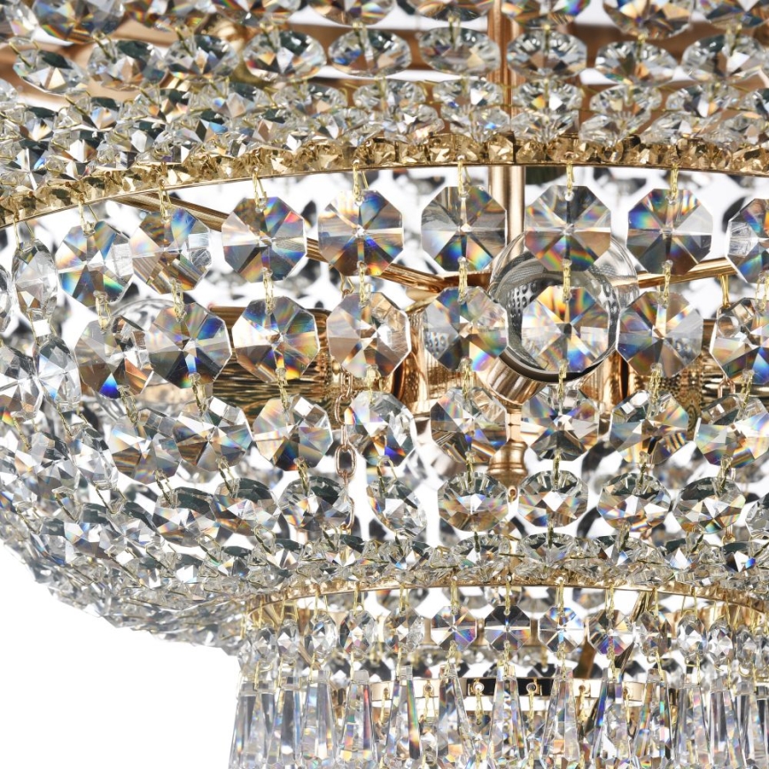 Maytoni DIA891-CL-14-G - Plafonnier PALACE 14xE27/60W/230V