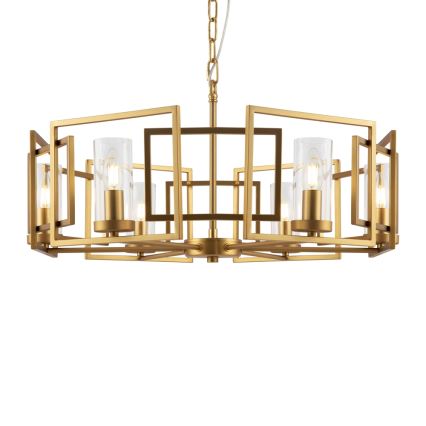 Maytoni H009PL-06G - Suspension chaîne BOWI 6xE14/40W/230V