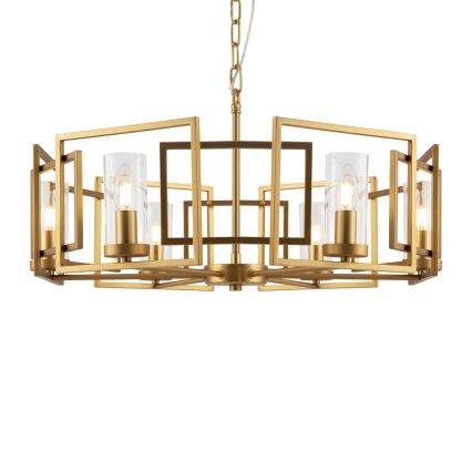 Maytoni H009PL-06G - Suspension chaîne BOWI 6xE14/40W/230V