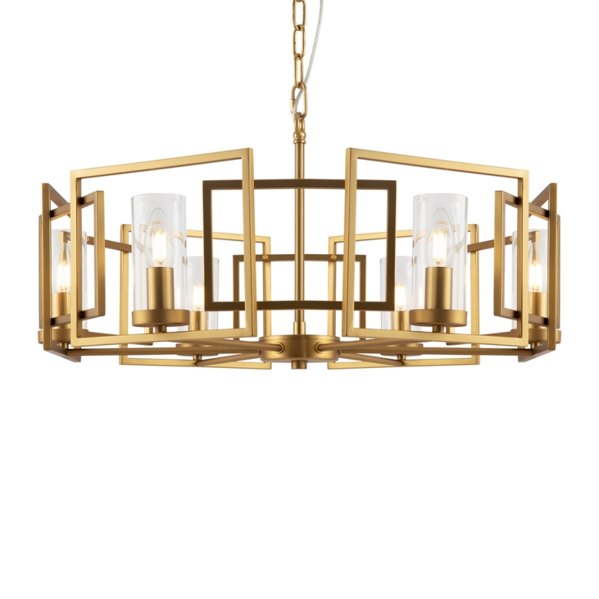 Maytoni H009PL-06G - Suspension chaîne BOWI 6xE14/40W/230V