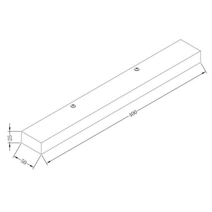 Maytoni MIR011WL-L9W4K - Applique murale ORION LED/9W/230V blanc