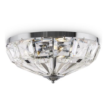 Maytoni MOD094CL-04CH - Plafonnier FACET 4xE14/60W/230V chrome brillant