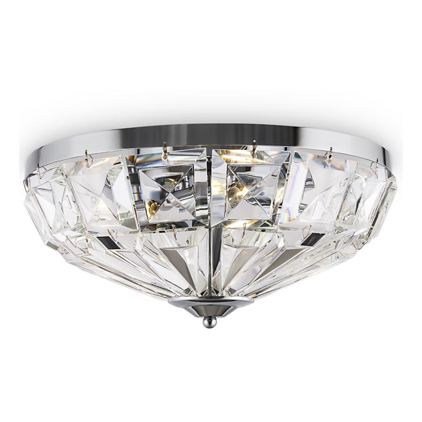 Maytoni MOD094CL-04CH - Plafonnier FACET 4xE14/60W/230V chrome brillant