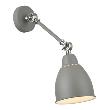 Maytoni MOD142-WL-01-GR - Applique murale DOMINO 1xE27/40W/230V gris