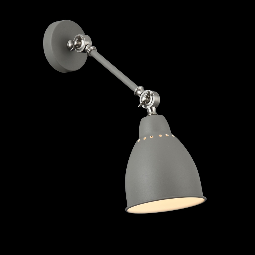 Maytoni MOD142-WL-01-GR - Applique murale DOMINO 1xE27/40W/230V gris