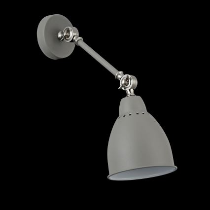 Maytoni MOD142-WL-01-GR - Applique murale DOMINO 1xE27/40W/230V gris
