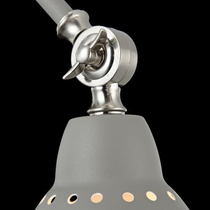 Maytoni MOD142-WL-01-GR - Applique murale DOMINO 1xE27/40W/230V gris