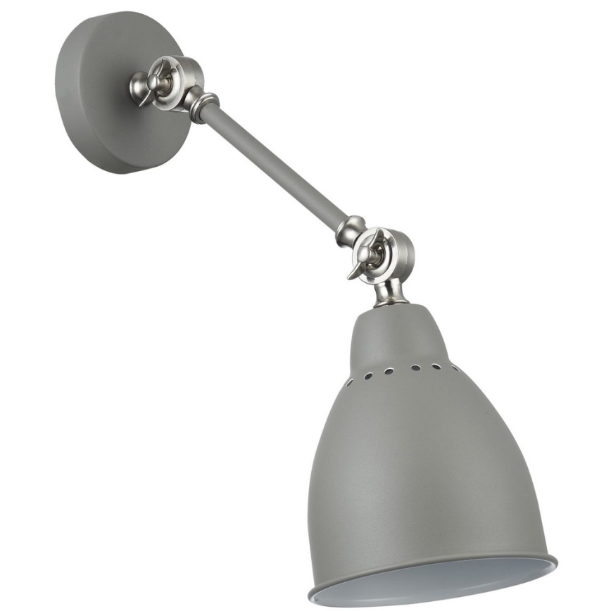 Maytoni MOD142-WL-01-GR - Applique murale DOMINO 1xE27/40W/230V gris