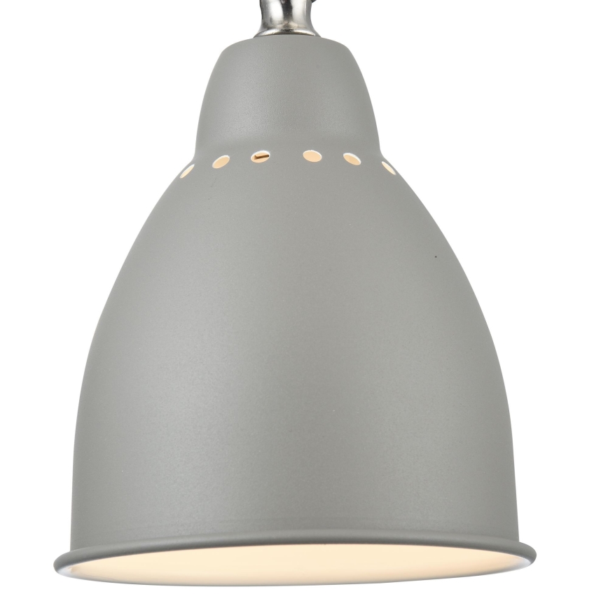 Maytoni MOD142-WL-01-GR - Applique murale DOMINO 1xE27/40W/230V gris