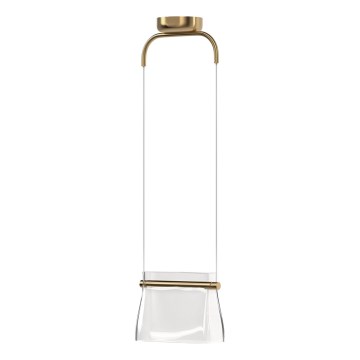 Maytoni MOD170PL-L8BS3K - Suspension filaire CABARET LED/8W/230V doré