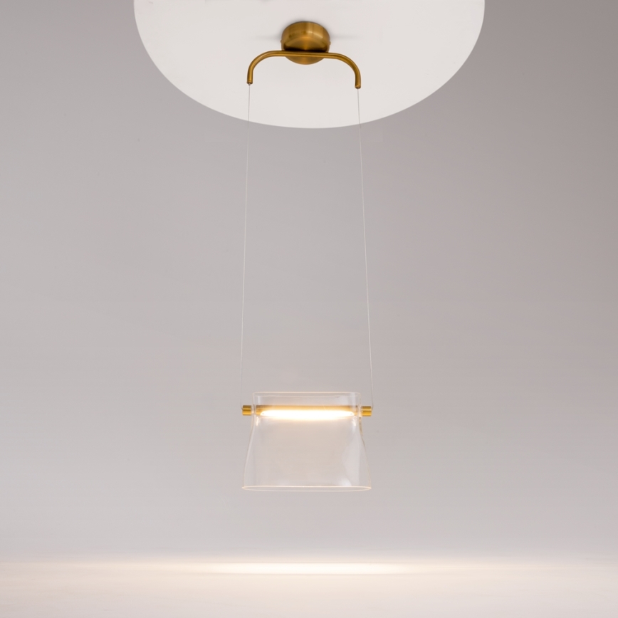 Maytoni MOD170PL-L8BS3K - Suspension filaire CABARET LED/8W/230V doré