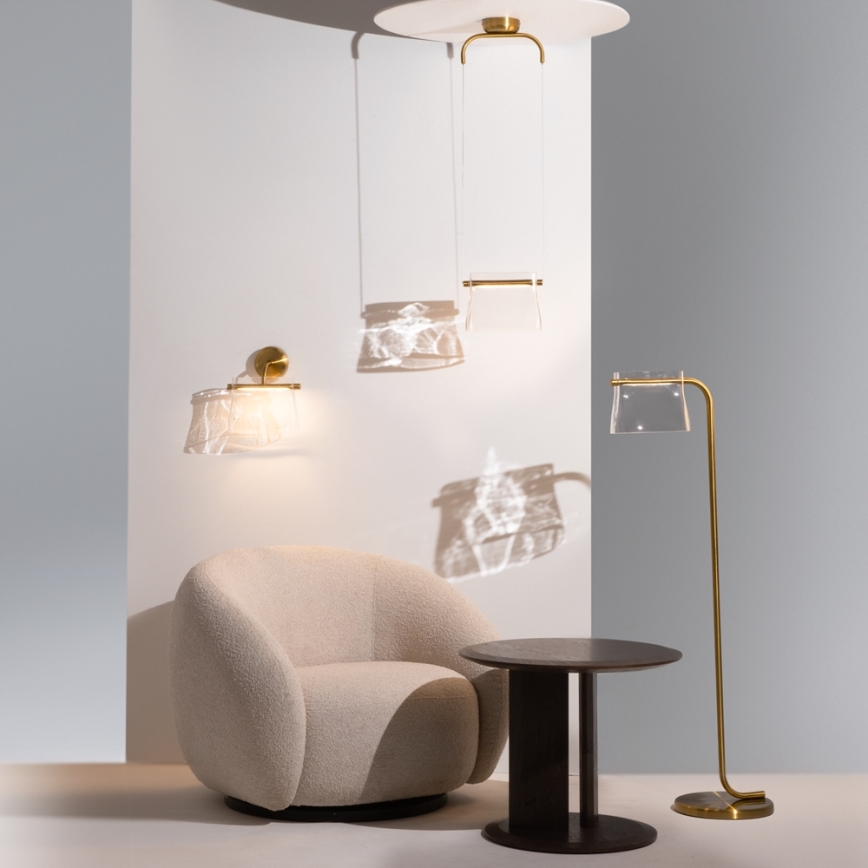 Maytoni MOD170PL-L8BS3K - Suspension filaire CABARET LED/8W/230V doré