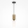 Maytoni MOD177PL-01G - Suspension filaire MEMORY 1xE14/40W/230V doré/blanc